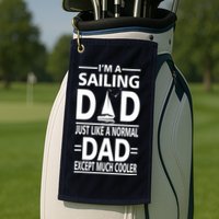 Sailing Dad Golf Towel