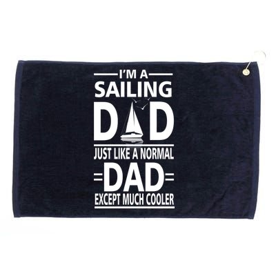 Sailing Dad Grommeted Golf Towel