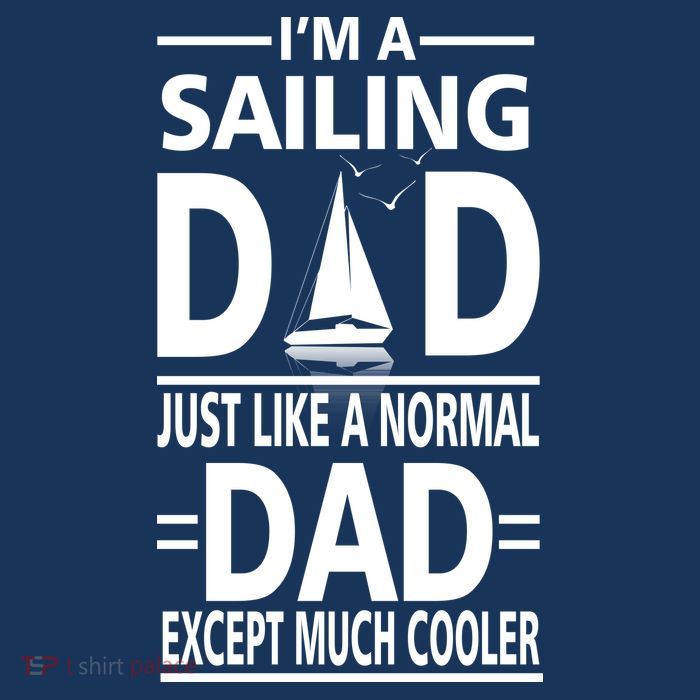 Sailing Dad Women's V-Neck T-Shirt