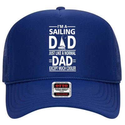 Sailing Dad High Crown Mesh Back Trucker Hat