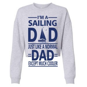 Sailing Dad Cropped Pullover Crew