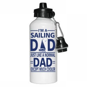 Sailing Dad Aluminum Water Bottle 