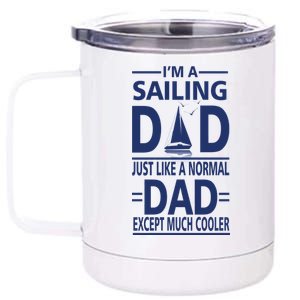 Sailing Dad 12 oz Stainless Steel Tumbler Cup