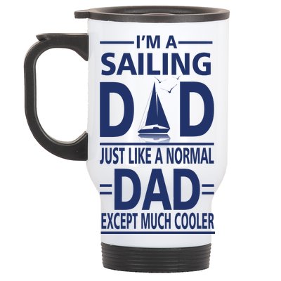 Sailing Dad Stainless Steel Travel Mug