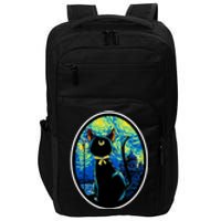 Sailor Moon Cat Starry Night Van Gogh Impact Tech Backpack