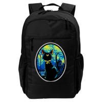 Sailor Moon Cat Starry Night Van Gogh Daily Commute Backpack