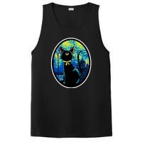 Sailor Moon Cat Starry Night Van Gogh PosiCharge Competitor Tank