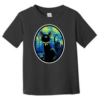 Sailor Moon Cat Starry Night Van Gogh Toddler T-Shirt