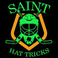Saint Hat Tricks Funny Hockey St Patricks Day Cooling Performance Crew T-Shirt
