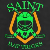 Saint Hat Tricks Funny Hockey St Patricks Day Adult Drive Performance Visor