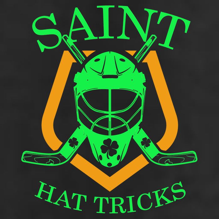 Saint Hat Tricks Funny Hockey St Patricks Day Adult Drive Performance Visor
