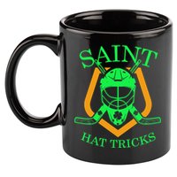Saint Hat Tricks Funny Hockey St Patricks Day 11oz C Handle Ceramic Mug