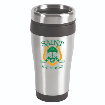 Saint Hat Tricks Funny Hockey St Patricks Day 16oz Travel Tumbler