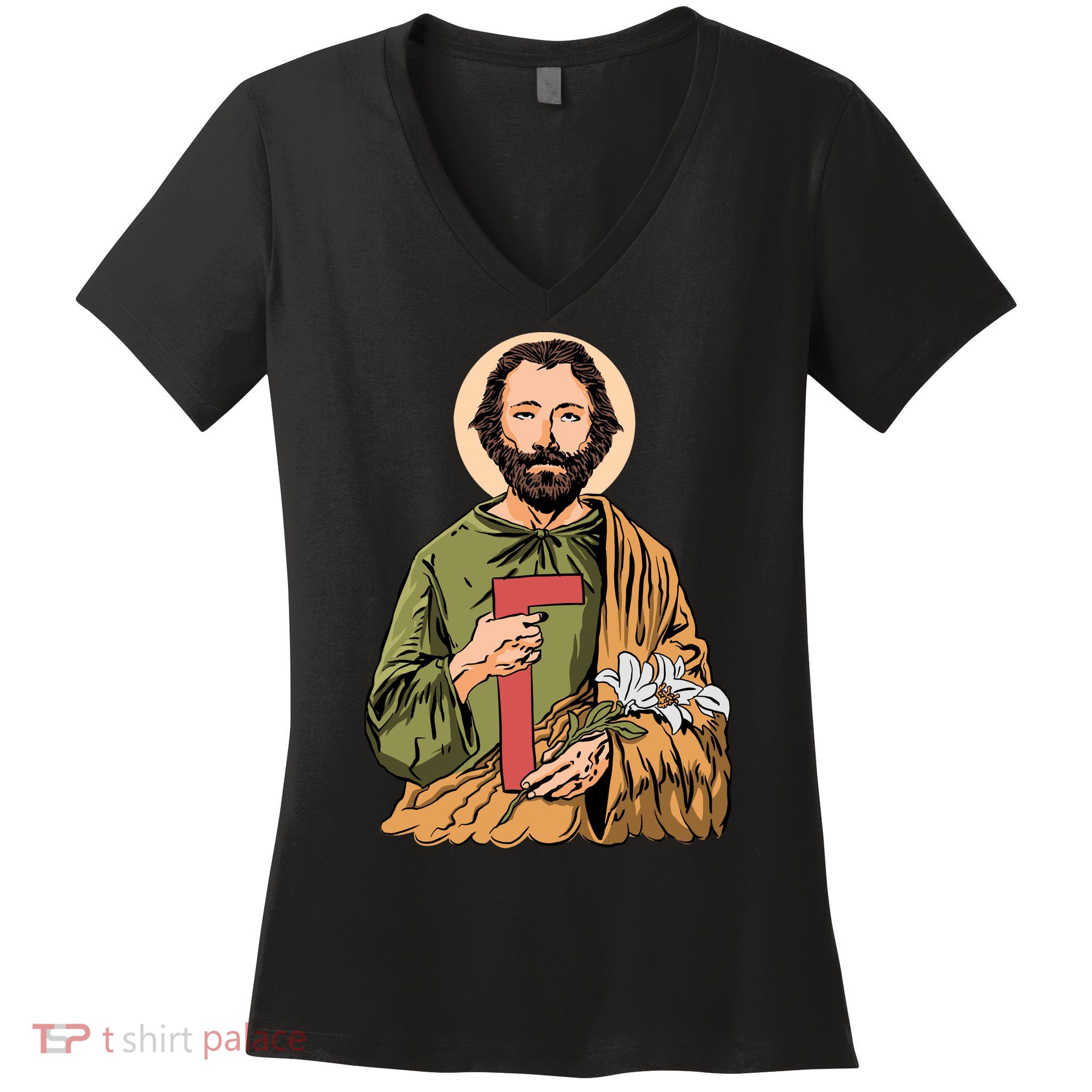 Saint Joseph Women's V-Neck T-Shirt