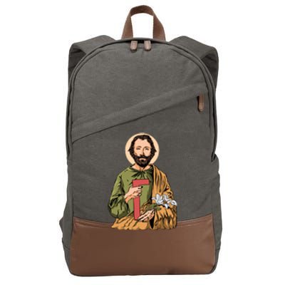 Saint Joseph Cotton Canvas Backpack