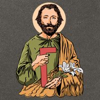 Saint Joseph Cotton Canvas Backpack