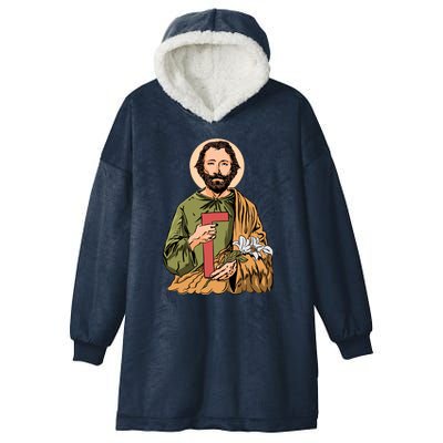 Saint Joseph Hooded Wearable Blanket