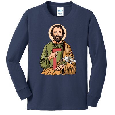 Saint Joseph Kids Long Sleeve Shirt