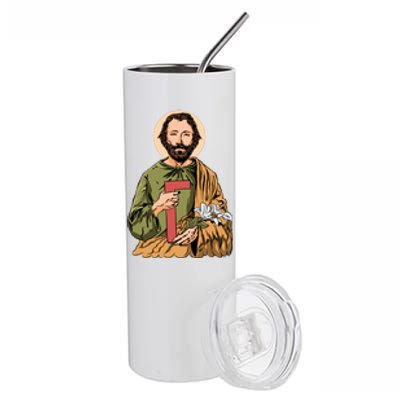 Saint Joseph Stainless Steel Tumbler