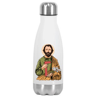 Saint Joseph Stainless Steel Insulated Water Bottle