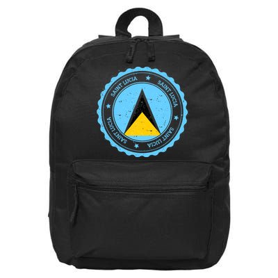Saint Lucia 16 in Basic Backpack
