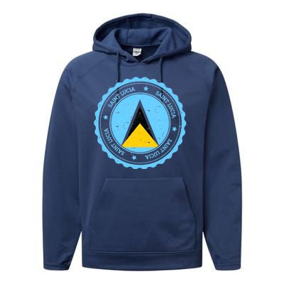 Saint Lucia Performance Fleece Hoodie