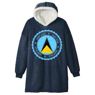 Saint Lucia Hooded Wearable Blanket