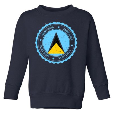 Saint Lucia Toddler Sweatshirt