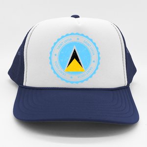 Saint Lucia Trucker Hat