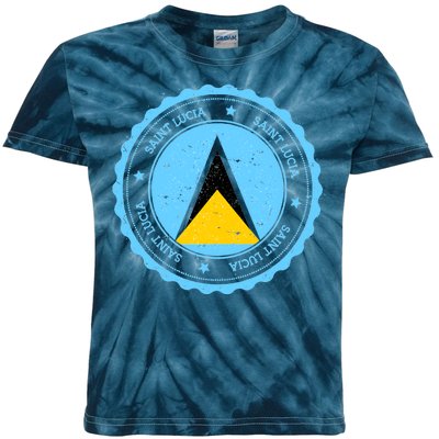 Saint Lucia Kids Tie-Dye T-Shirt