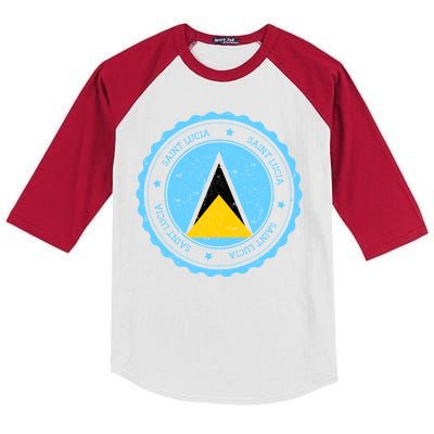 Saint Lucia Kids Colorblock Raglan Jersey