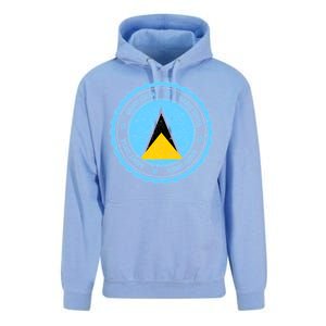 Saint Lucia Unisex Surf Hoodie