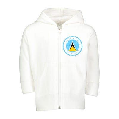 Saint Lucia Toddler Zip Fleece Hoodie