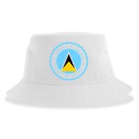 Saint Lucia Sustainable Bucket Hat