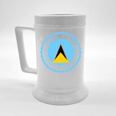 Saint Lucia Beer Stein