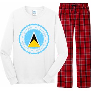 Saint Lucia Long Sleeve Pajama Set