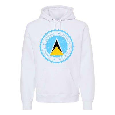 Saint Lucia Premium Hoodie