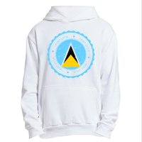 Saint Lucia Urban Pullover Hoodie