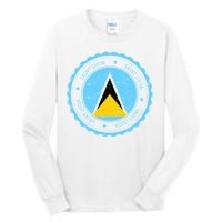 Saint Lucia Tall Long Sleeve T-Shirt