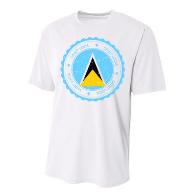 Saint Lucia Performance Sprint T-Shirt