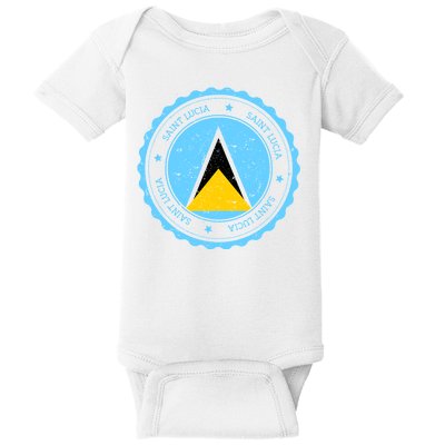 Saint Lucia Baby Bodysuit