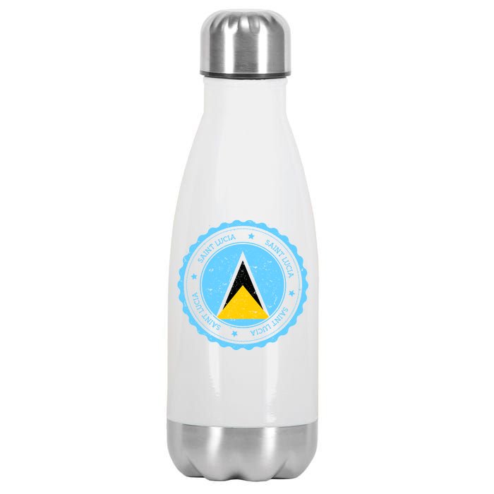 Saint Lucia Stainless Steel Insulated Water Bottle