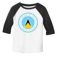 Saint Lucia Toddler Fine Jersey T-Shirt