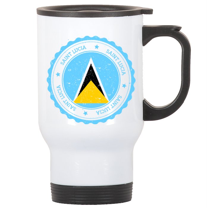 Saint Lucia Stainless Steel Travel Mug