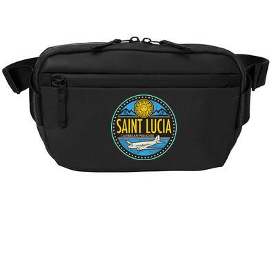 Saint Lucia Caribbean Paradise Crossbody Pack