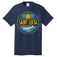 Saint Lucia Caribbean Paradise Tall T-Shirt