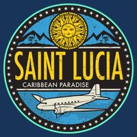 Saint Lucia Caribbean Paradise 16 in Basic Backpack