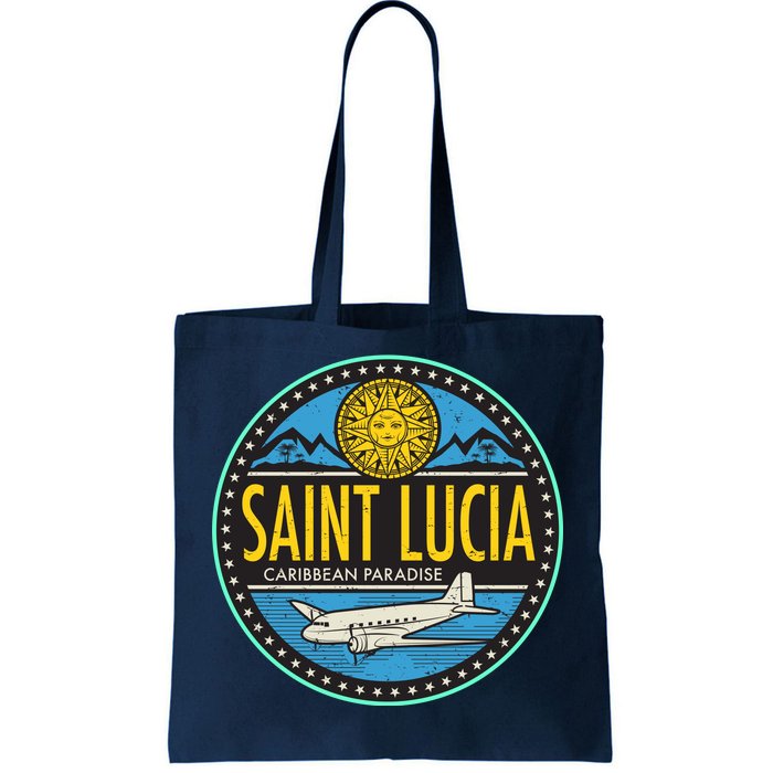 Saint Lucia Caribbean Paradise Tote Bag