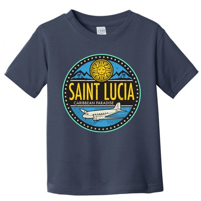 Saint Lucia Caribbean Paradise Toddler T-Shirt