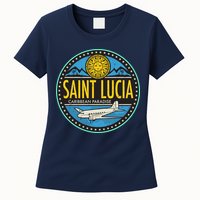 Saint Lucia Caribbean Paradise Womens T-Shirt